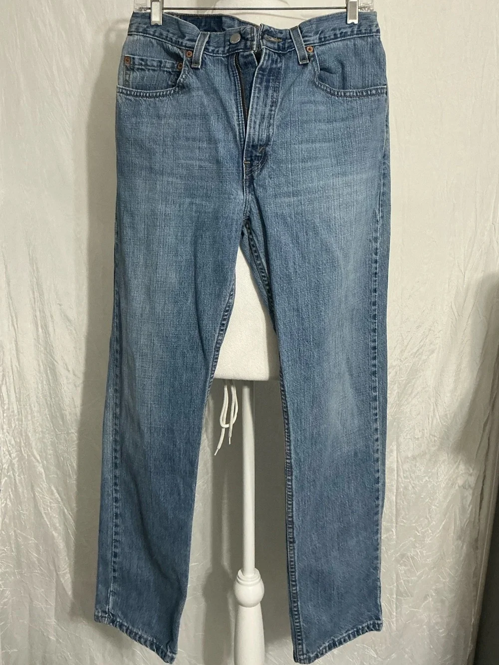 Levi's 505 Light Blue Straight Jeans